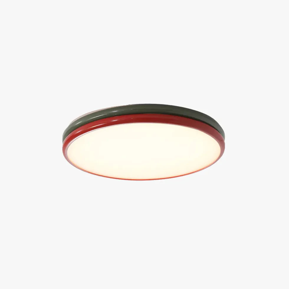 Colorful Round Glossy Modern Ceiling Light