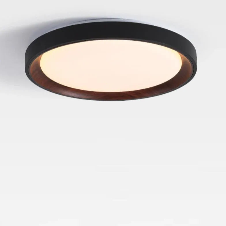 Round Minimalist Ceiling Light for Bedroom