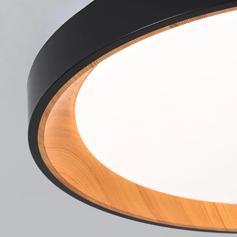 Round Minimalist Ceiling Light for Bedroom