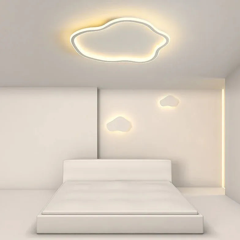 Linear Tube Wave-Shaped Ceiling Light