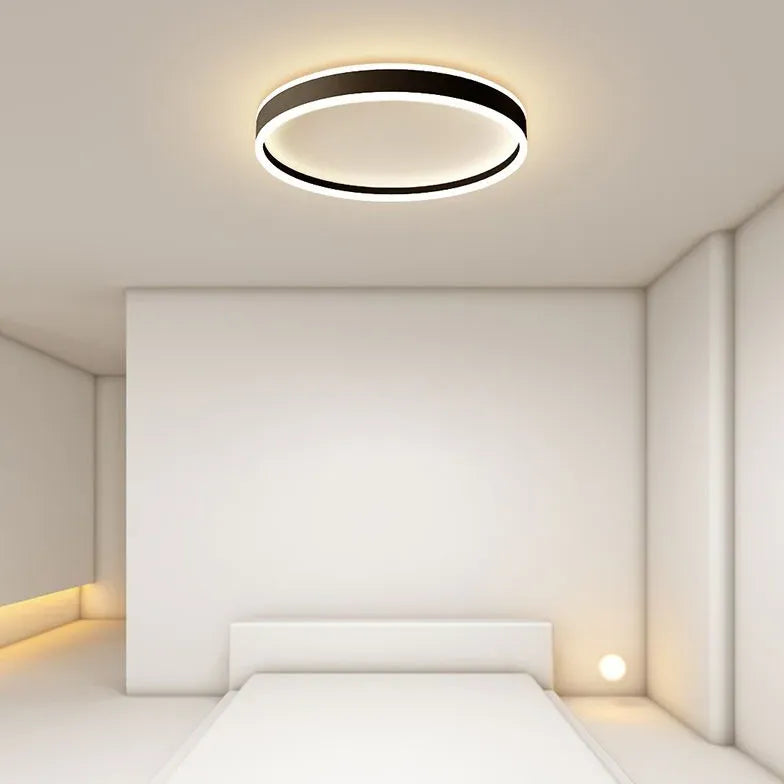 Round Indirect LED Ceiling Light for Bedroom