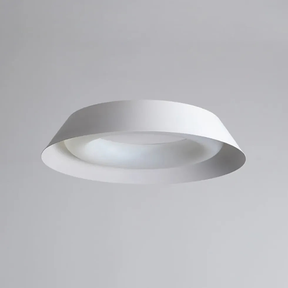 Dual-Tone Round Minimalist Ceiling Light