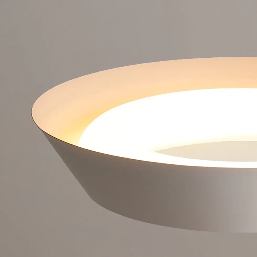 Dual-Tone Round Minimalist Ceiling Light