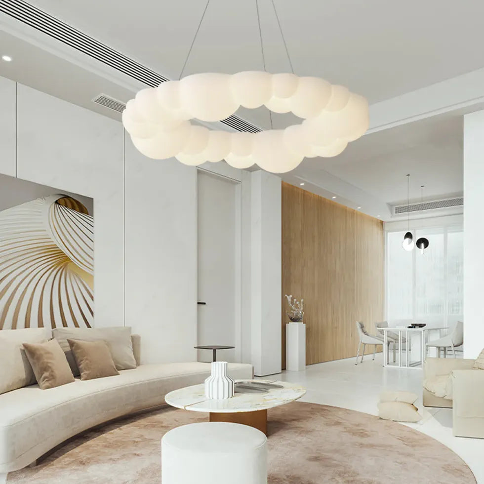 Cloud Soft Light Modern White Pendant Light