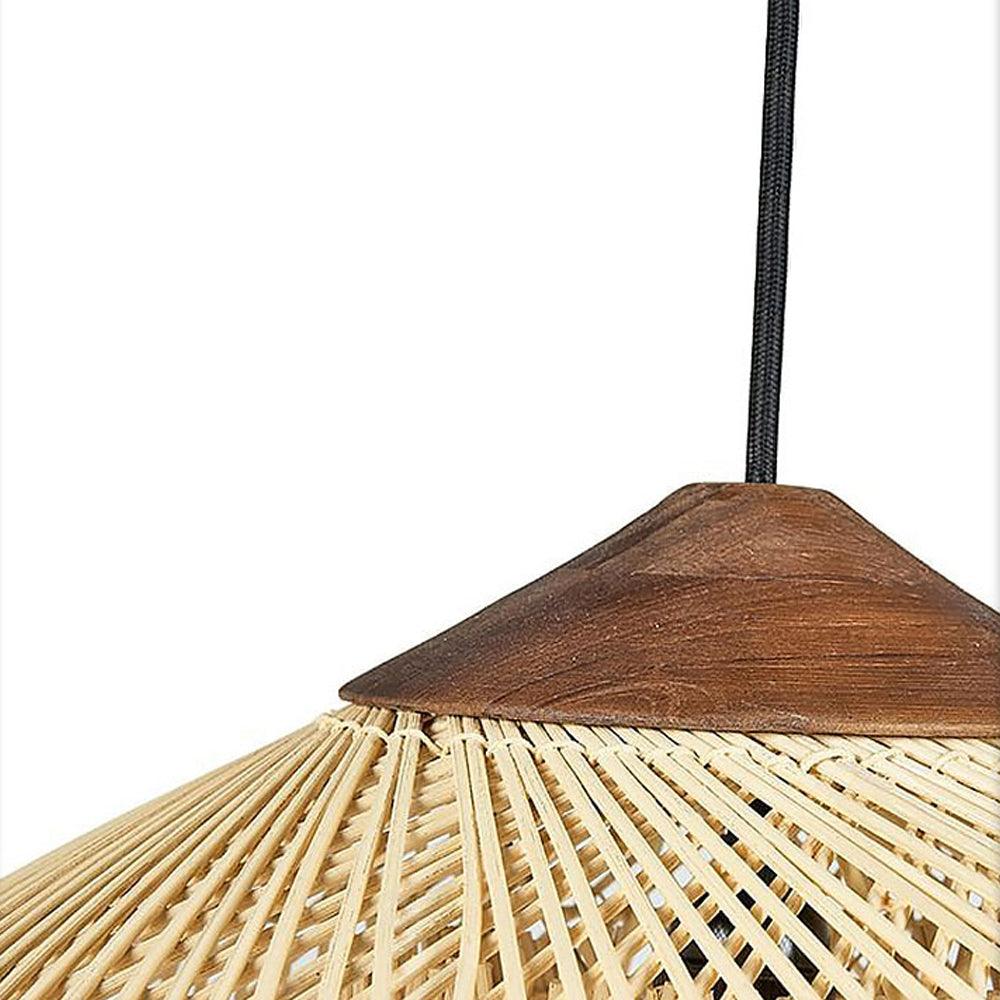 Wabi-Sabi Hollow Rattan Vintage Pendant Lights