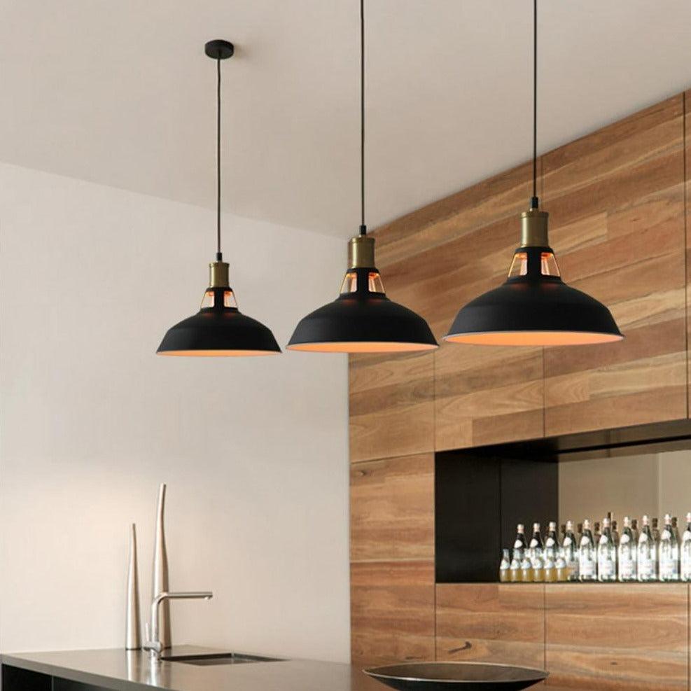 Vintage Industrial Style Lid Pendant Lighting