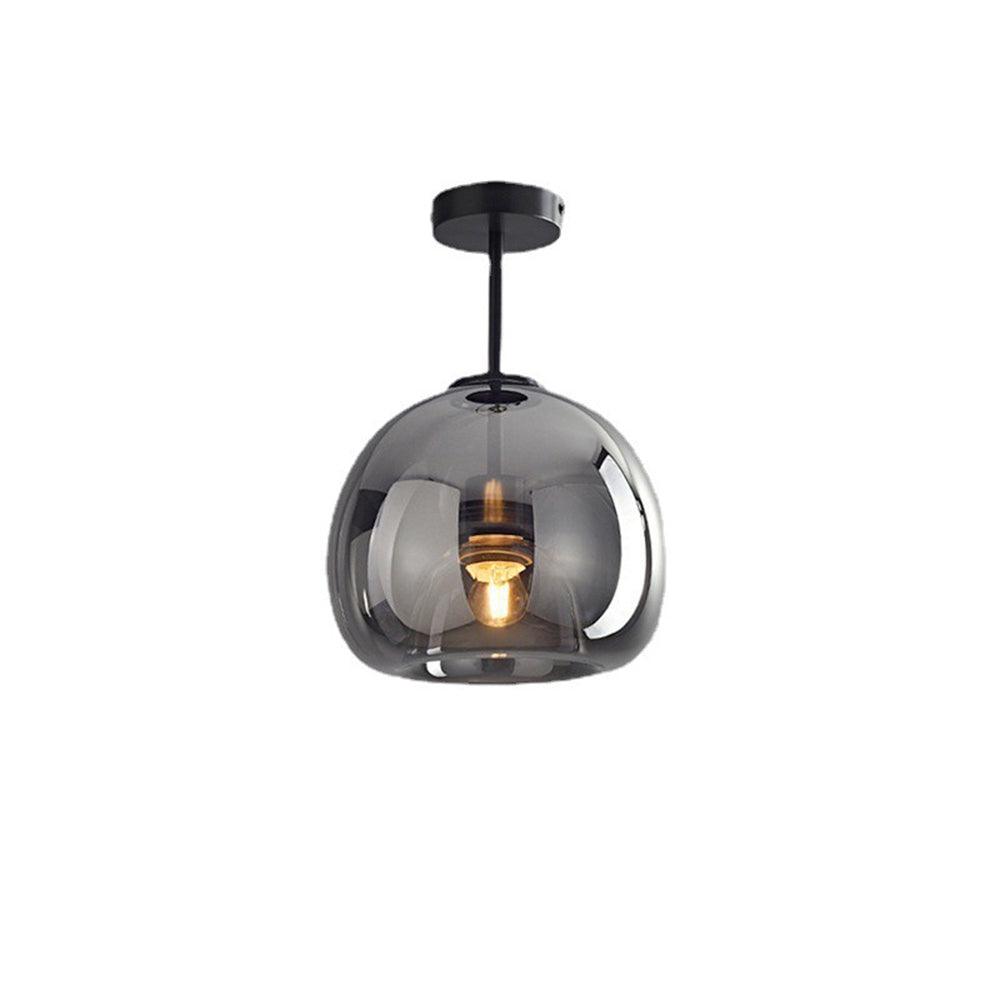 Postmodern Clear Glass Hallway Ceiling Light