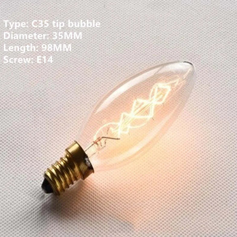 Transparent Ultra Bright LED Retro Light Bulb