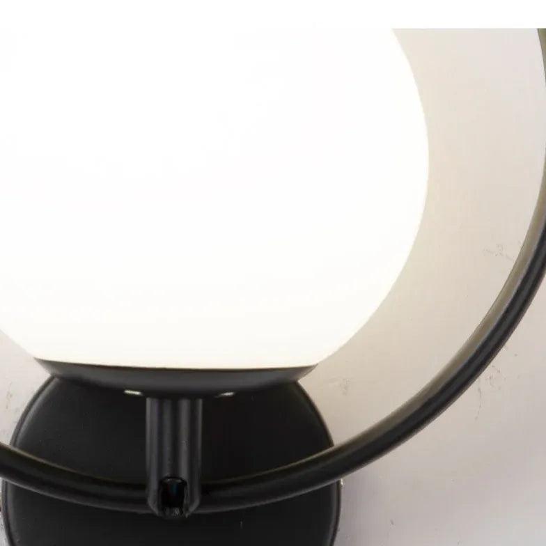 Black Circular Wall Lights for Bedroom