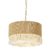 Fabric Barrel Kitchen Vintage Pendant Light