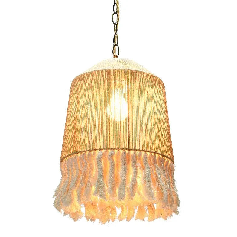 Fabric Barrel Kitchen Vintage Pendant Light