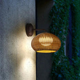 Boho Wall Lights Rattan Outdoor