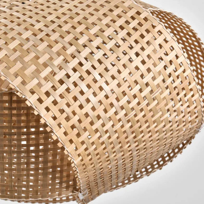 Woven Mesh Oval for Dining Room Pendant Light