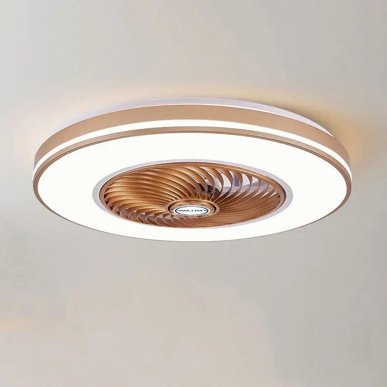 Silent Modern Ceiling Fans With Lights For Bedroom