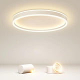 Minimalist Led Circular  White Ceiling Light