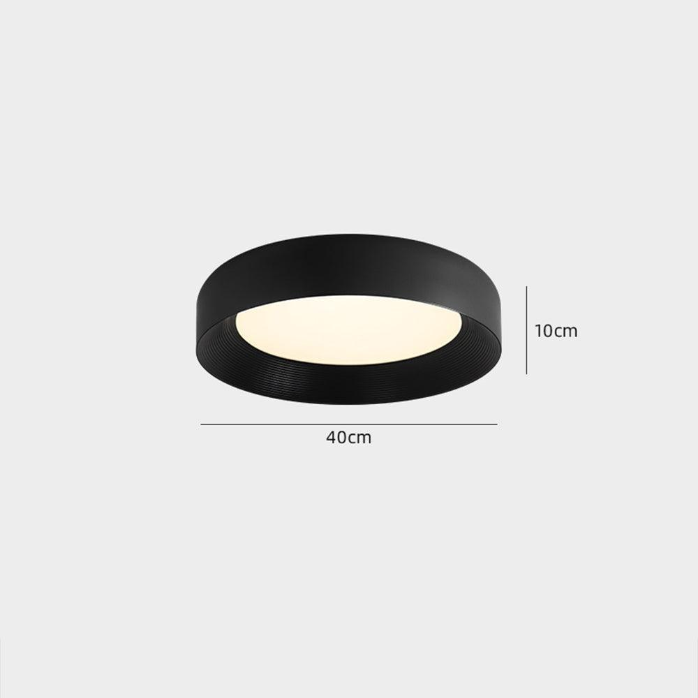 Full Spectrum Eye Protection Round White Ceiling Light
