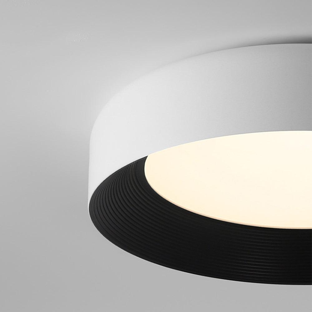 Full Spectrum Eye Protection Round White Ceiling Light