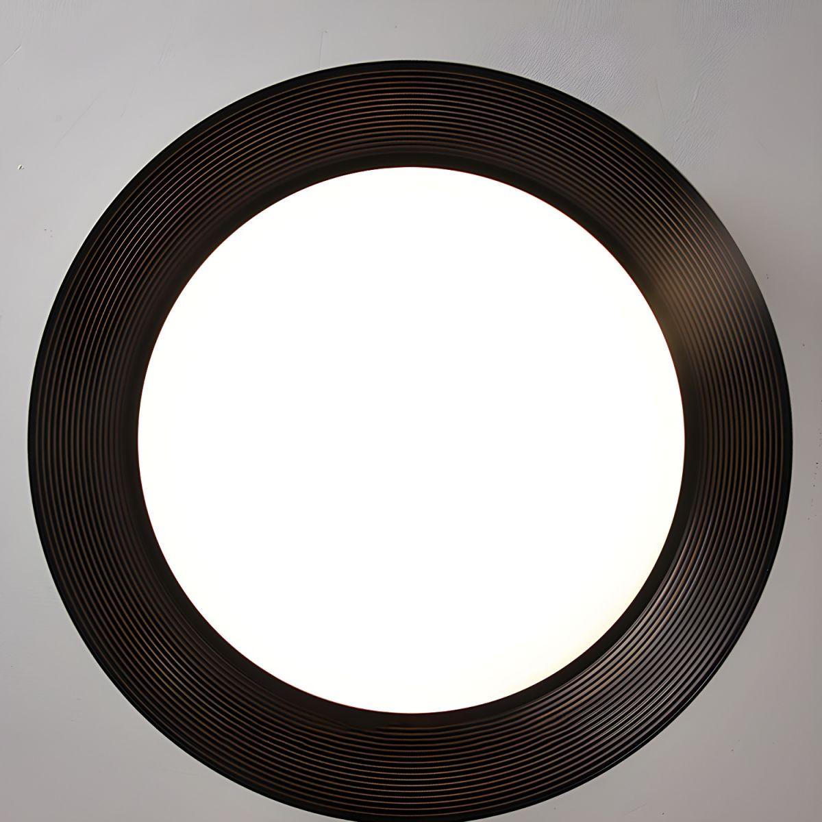 Full Spectrum Eye Protection Round White Ceiling Light