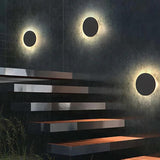 round outdoor wall light led - Clowas