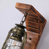 Rustic Wall Lights Wood Vintage