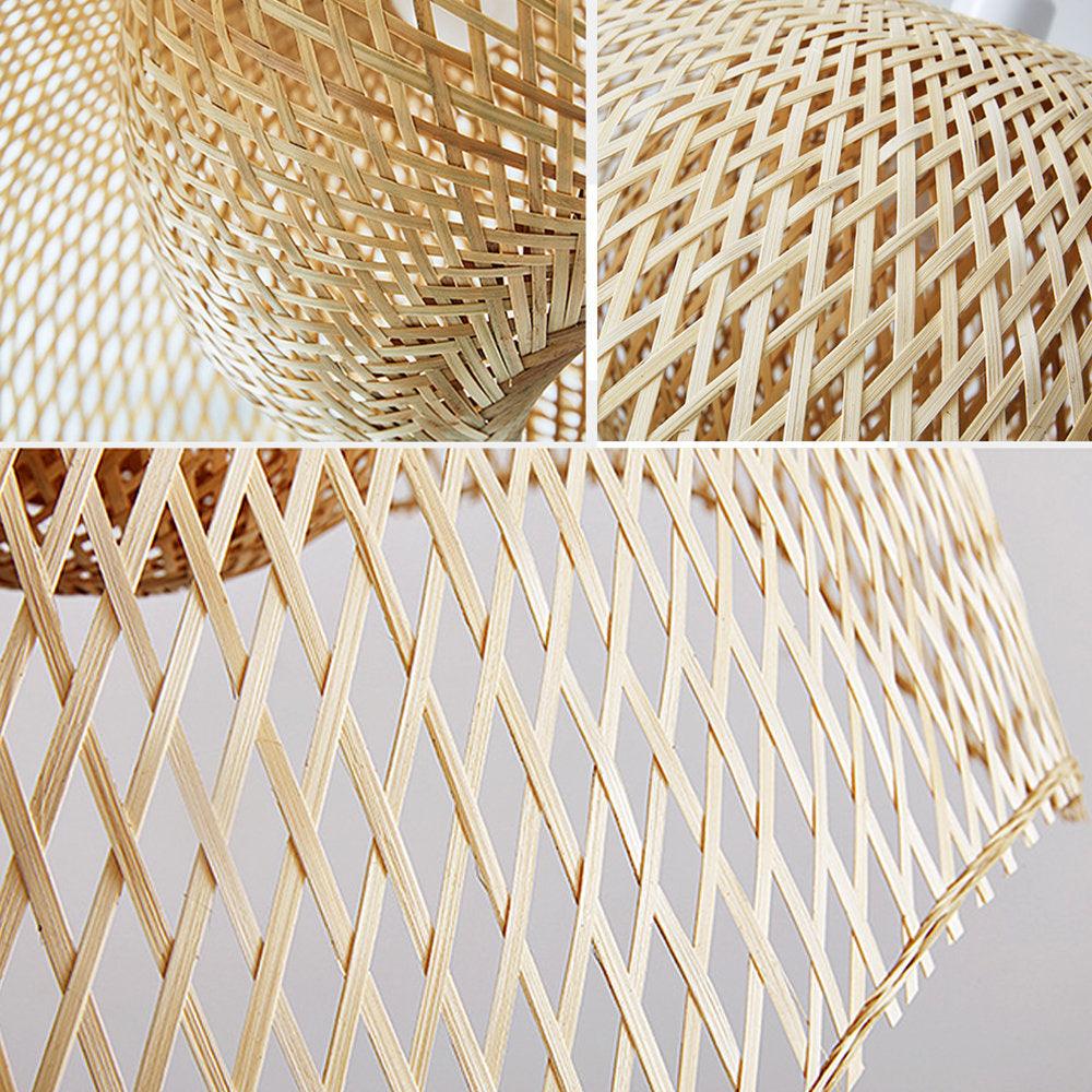 Zen Style Living Room Rattan Pendant Light