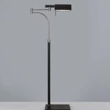 Rectangular Black Curved Minimalist Floor Lamp