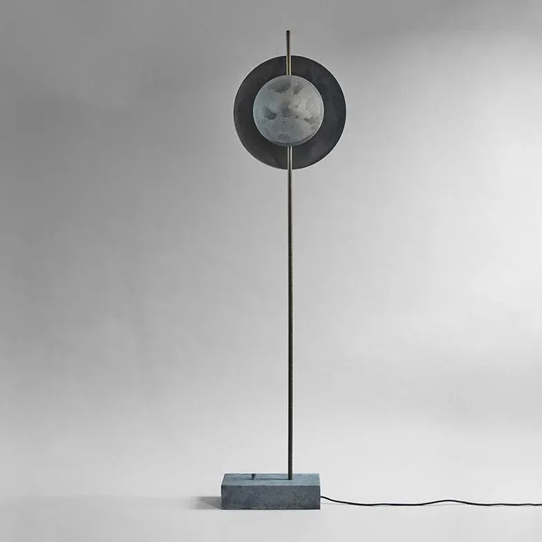 Round LED Ring Minimalist Modern Floor Lamp