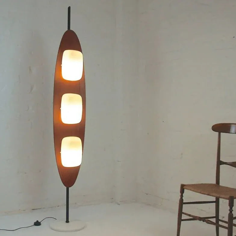 Multi-Layer Warm-Toned Modern Minimalist Floor Lamp