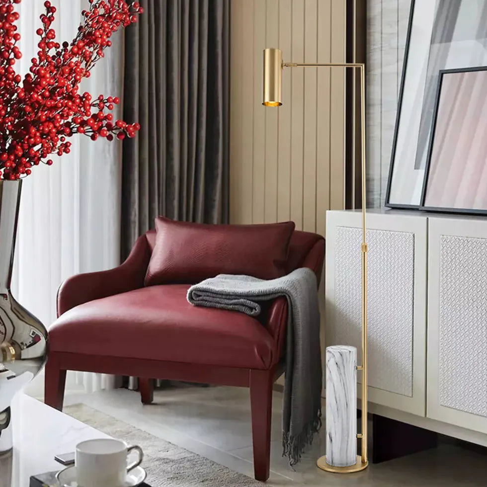 Gold Minimalist Folding Modern Floor Lamp