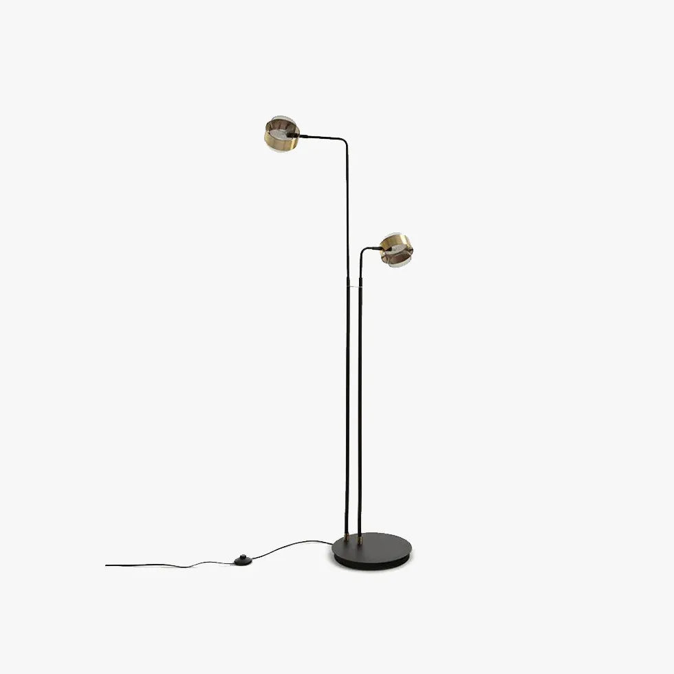 Dual-Rod Modern Minimalist Floor Lamp