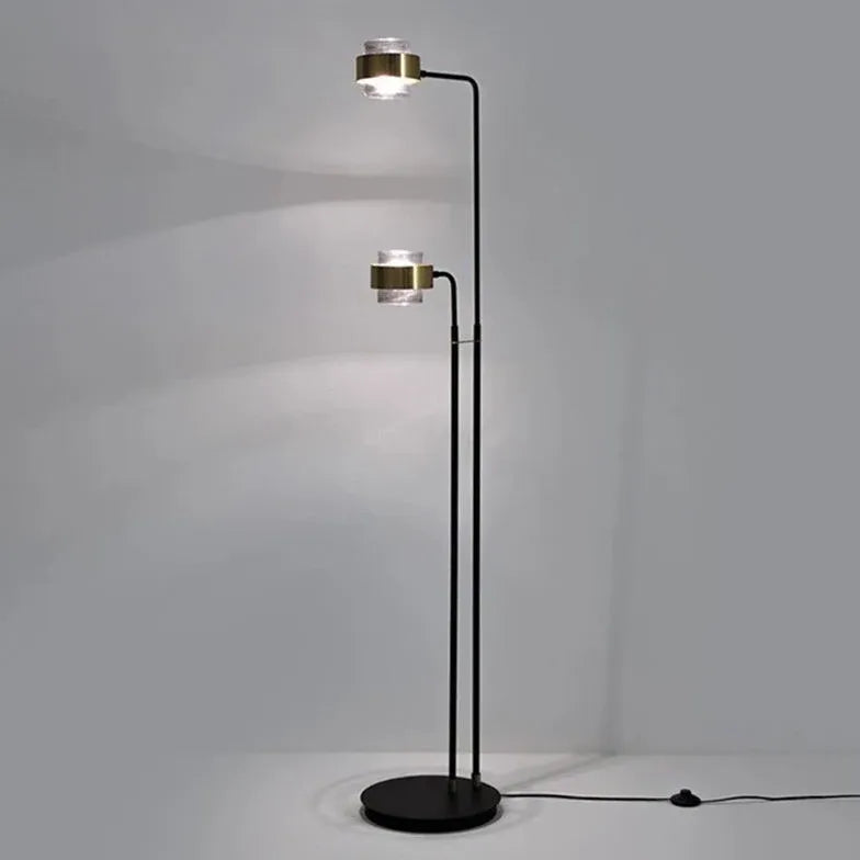 Dual-Rod Modern Minimalist Floor Lamp