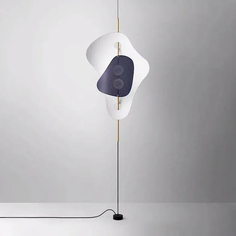 Irregular Lampshade Unique Modern Floor Lamp