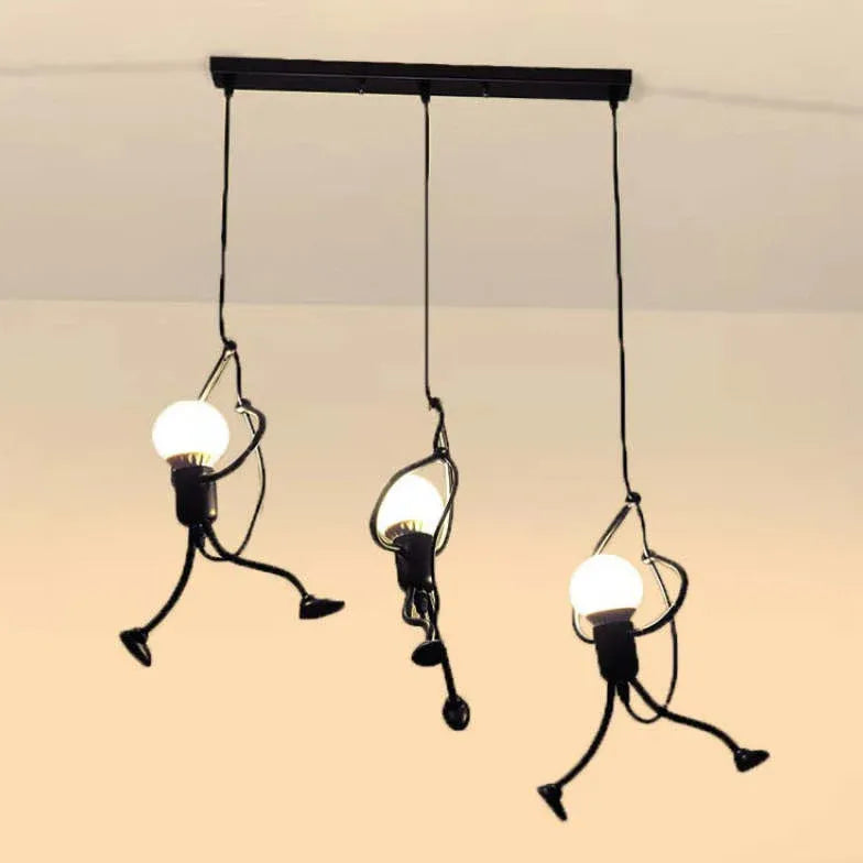 playfulness modern black pendant light