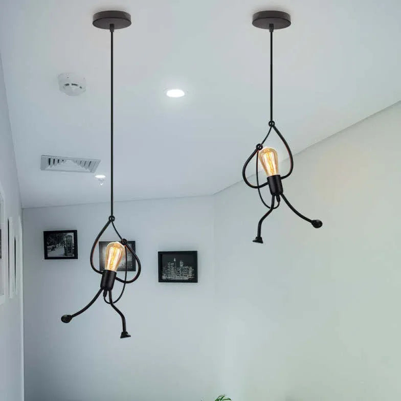 playfulness modern black pendant light