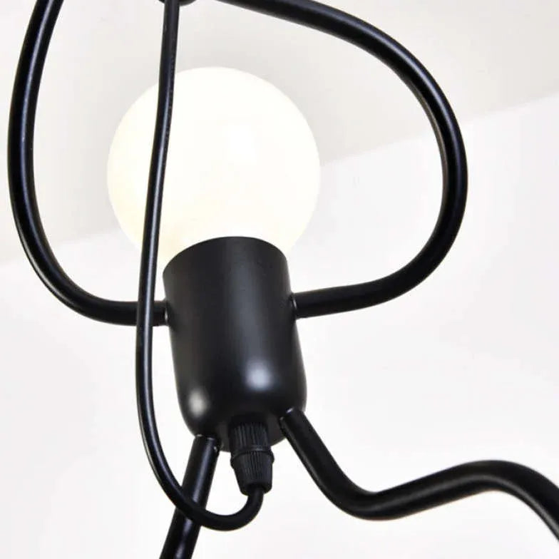 playfulness modern black pendant light