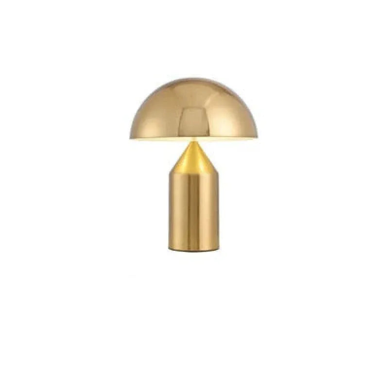 Gold Mushroom Design Modern Table Lamp