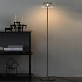 Transparent Glass Modern Minimalist Floor Lamp