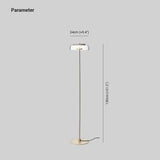 Glass Floor Lamp For Living Room Modern Design