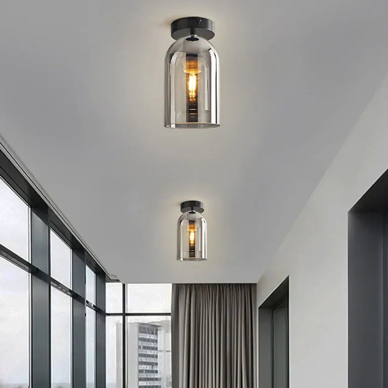 Inverted Wine Glass Pendant Lights