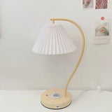 odern Warm-Toned Arched Table Lamp