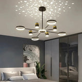 Starry Sky Projection LED Modern Pendant Light