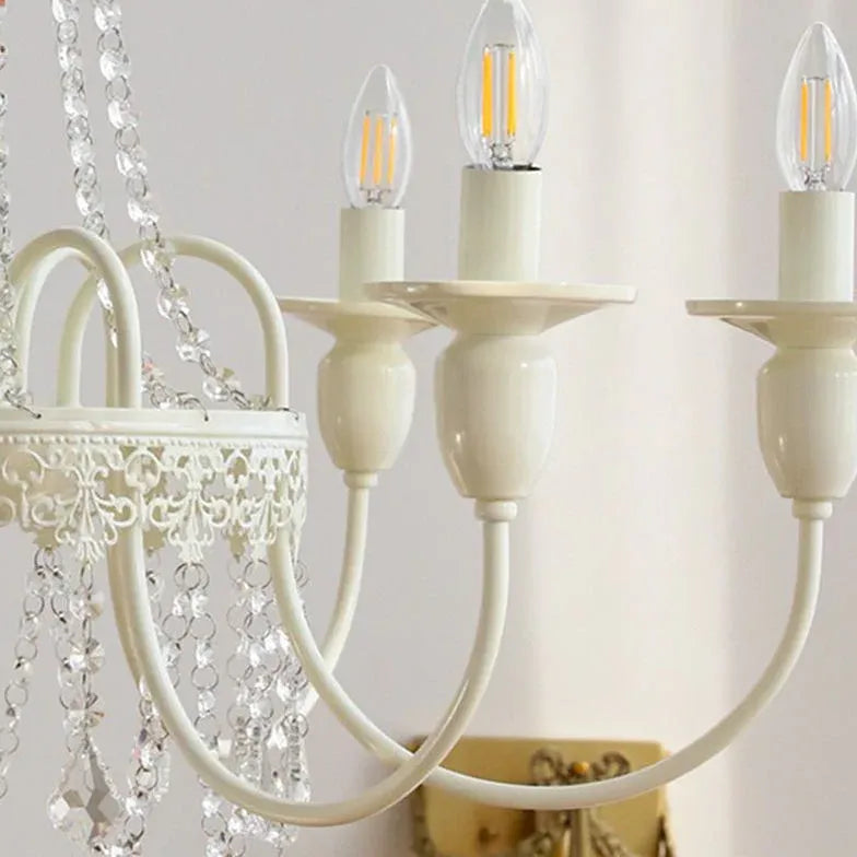 European Vintage Style Crystal Chandelier