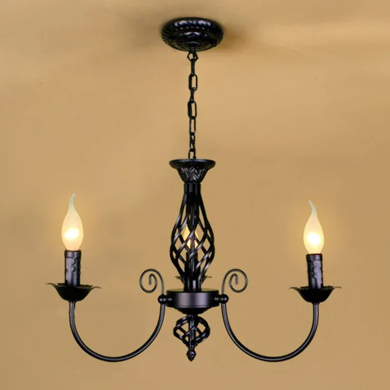 Vintage Style Candelabra Chandelier for Dining Room