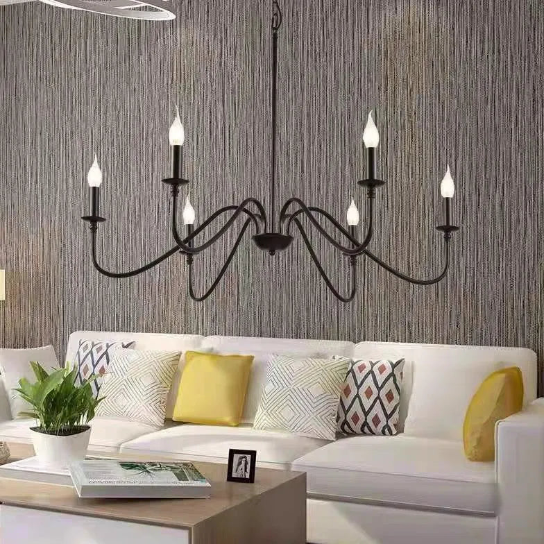 Country Style Vintage for Living Room Pendant Light