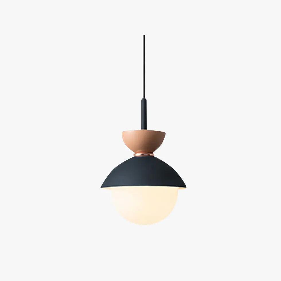 Single Head Glass Globe Pendant Light - Clowas