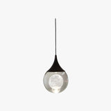 Creative Crystal Glass Ball Pendant Light for Bedroom