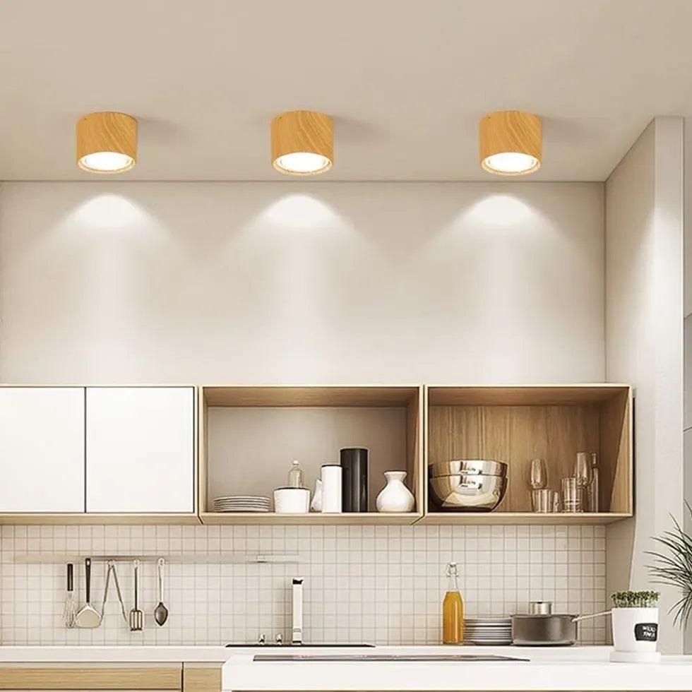 Simple Round LED Ceiling Light for Bedroom