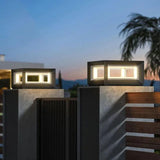 Outdoor Solar Waterproof Column Outdoor Stone Pillar Lights