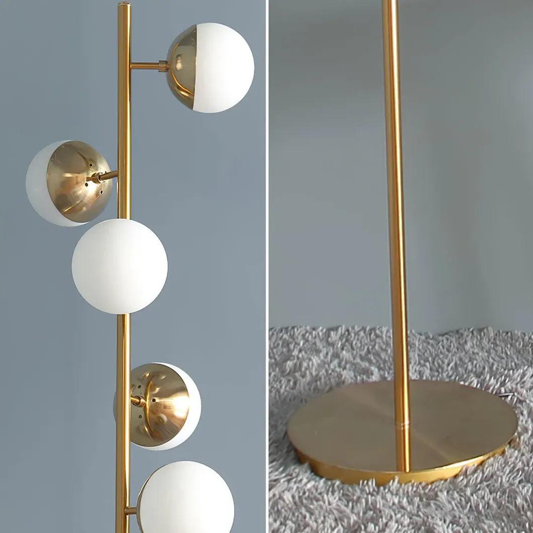 Nordic Metal Glass Multi Globe Modern Contemporary Table Lamps