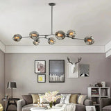 Simple Branch Glass Bubble Chandelier Design